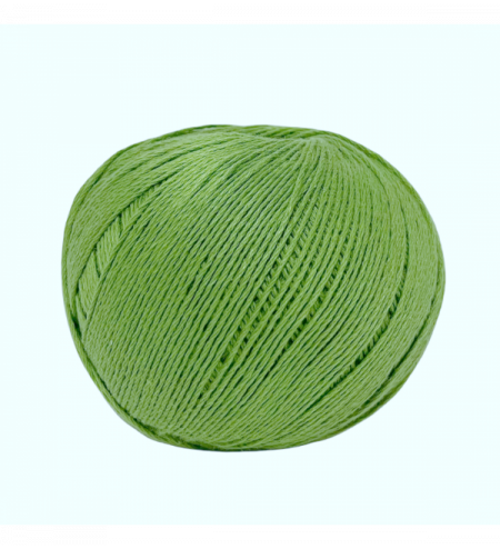 Algodón peinado M verde hierba