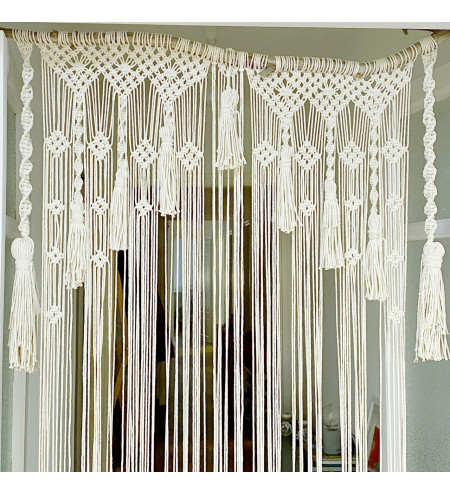 Macramé 3mm gris twist