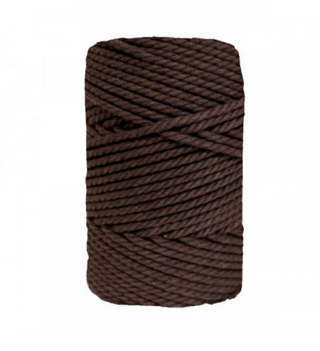 Macramé 3mm chocolate