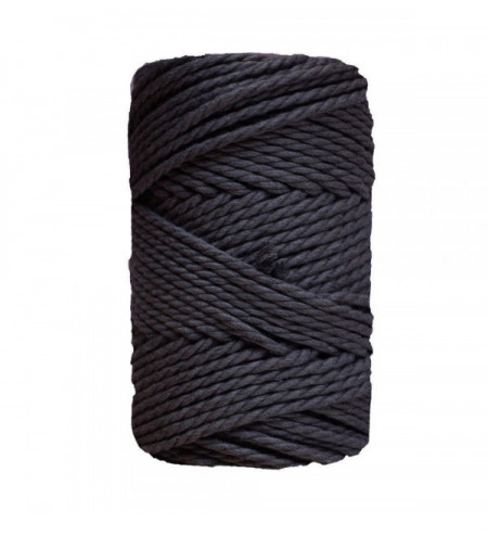 Macramé 3mm negro