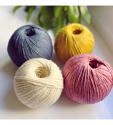 VEGGIE WOOL Petite burdeos