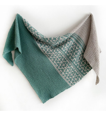 VEGGIE WOOL Petite burdeos