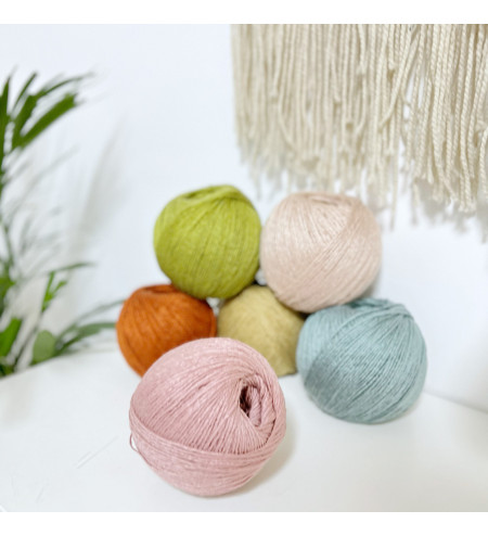 VEGGIE WOOL Original burdeos