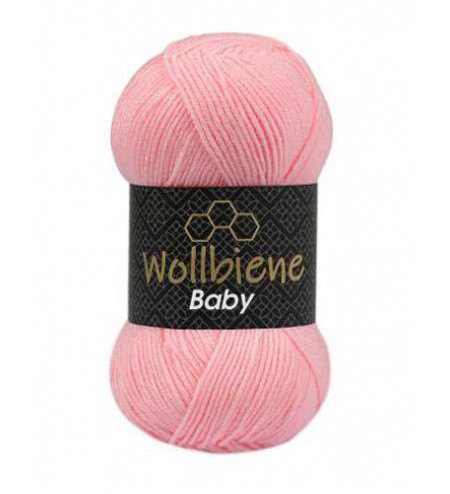 Baby Wollbiene rosa 03
