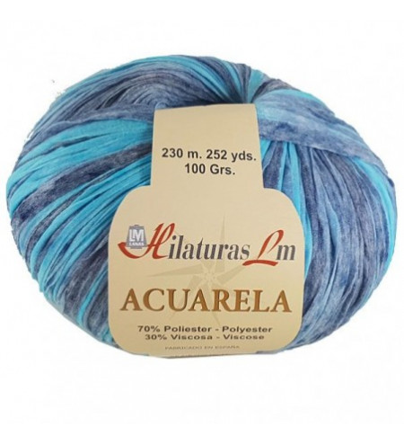 Acuarela Stamp 3 azules
