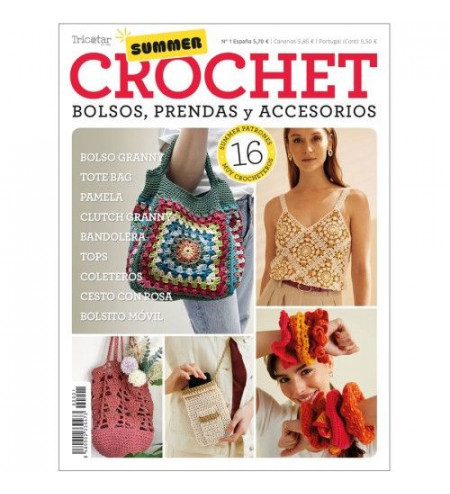 Summer CROCHET bolsos,...