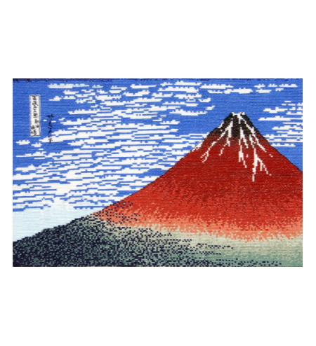 El Fuji Rojo de Katsushika...