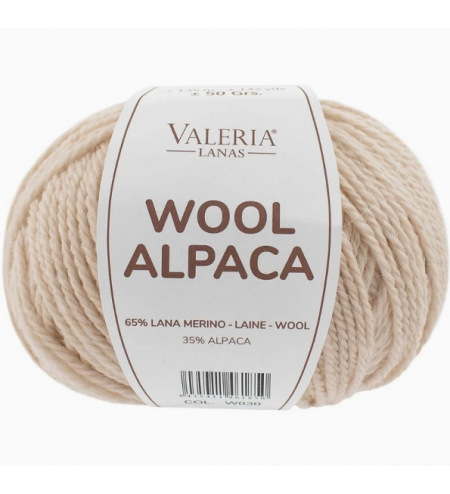 Wool Alpaca rosa palo 30