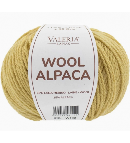 Wool Alpaca mostaza...