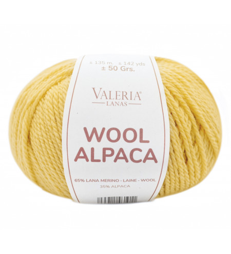 Wool Alpaca mostaza...