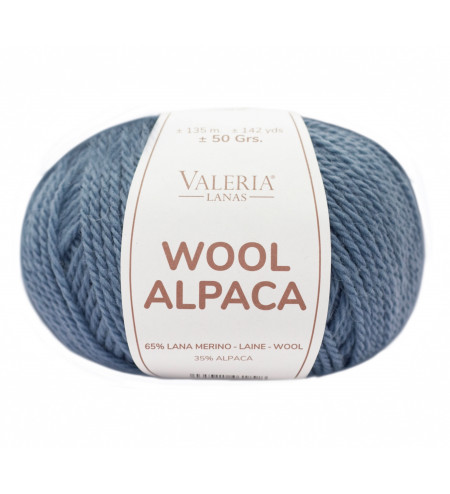 Wool Alpaca azul 34