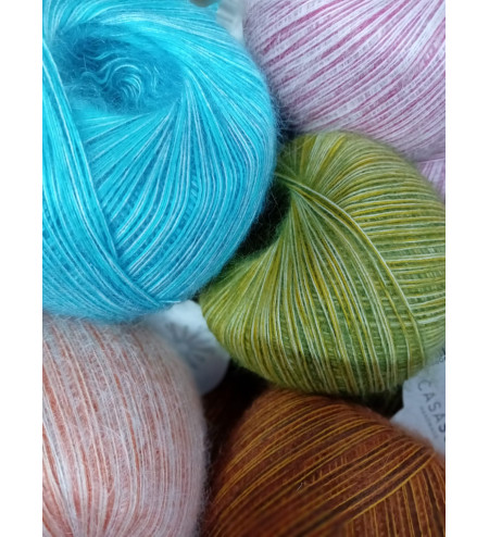 Candy cotton azulado