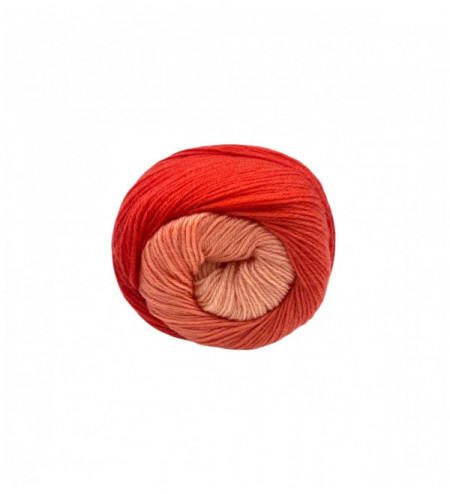 Sock Degradé naranja 06