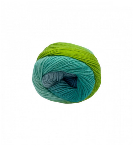 Sock Degradé verdes multi 08