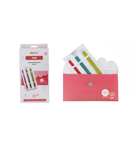 Set agujas doble punta 15cm...