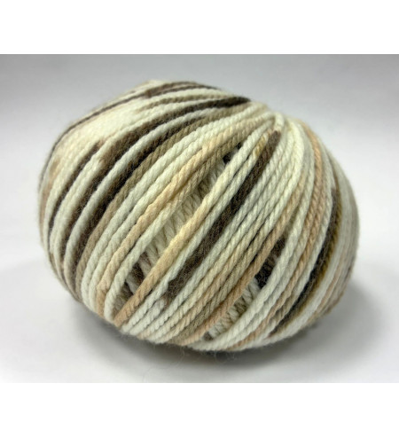 Merino Top Estampado beiges...