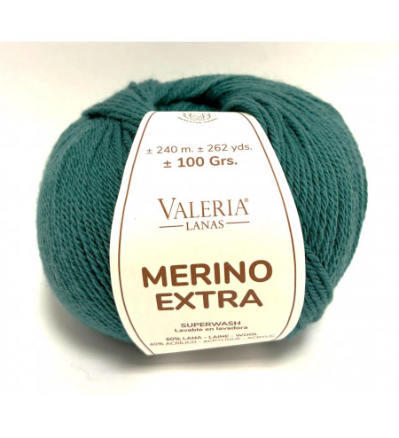 Merino Extra verde jade 126