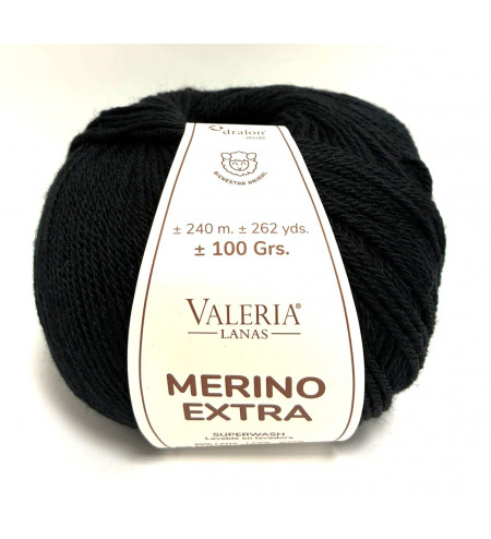 Merino Extra negro 999