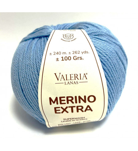 Merino Extra azul cielo 020