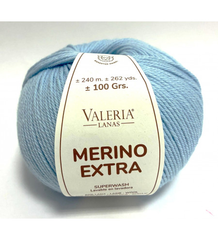 Merino Extra celeste 001