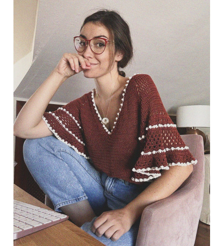 Bambú M vainilla pastel