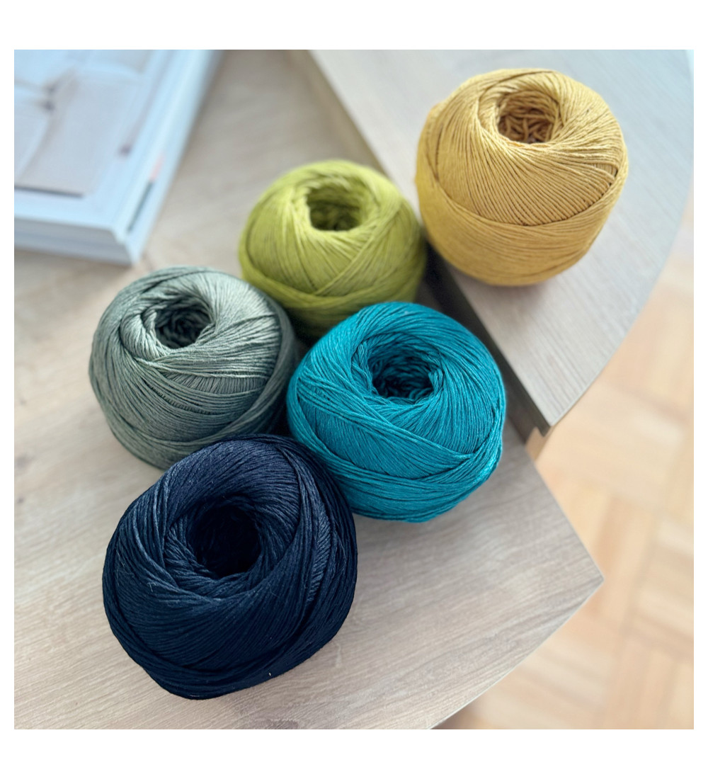 Bambú L marino intenso